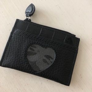 Brighton Black Heart Coin Purse